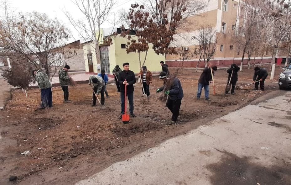 🌳Yashil makon loyihasi